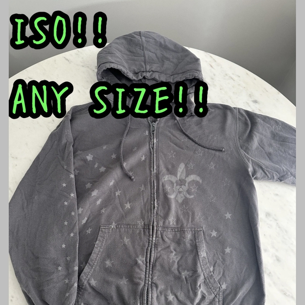 ISO MY CHEMICAL ROMANCE Gray Hooded Jacket